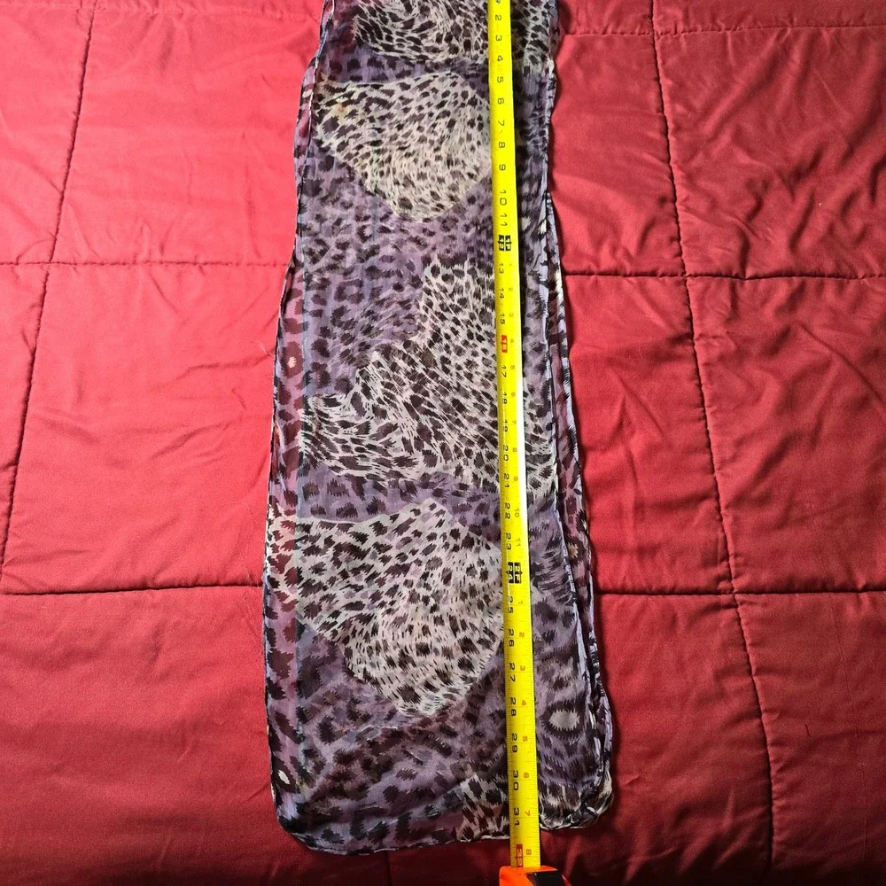Scarf Belt Shawl Sash Table Runner Bandana Hankie Tie Animal Print 62